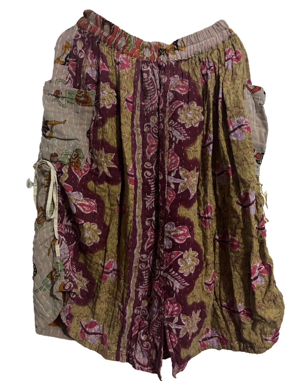 She’s 1 Oak Kantha Reversible Side Cinched Skirt